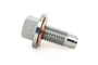 HPS Performance MDP-M12X175 - HPS 304 stainless steel magnetic drain plug with 5000 gauss neodymium magnet