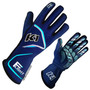 K1 Racegear 23-FLT-BFB-M - Gloves Flight Medium Blue