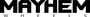 Mayhem 8107-2281BM - 8107 Cogent 20x12 / 8x165.1 BP / -51mm Offset / mm Hub Gloss Black Milled Wheel