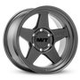 Mickey Thompson MTT274537 - Open 5 Black Wheel - 18X9 5X5 BP 4.53in BS -12 Offset 71.6mm Bore