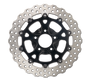 Performance Machine 0133-2606S-B - Disc Carr Dominator 320Mm X .20 Ff No O/S Front Black Ano