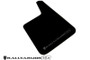 Rally Armor MF20-URP-BLK-MBK-LRT - Universal Black UR Plus Mud Flap  w/ Metallic Black Logo - Pair