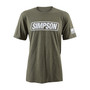 Simpson Safety 45023XX - Simpson Racing Military Tee