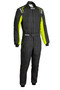 Sparco 001154B66NRGF - Suit Conquest 3.0 Blk Blk / Ylw Size 66