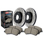 StopTech 939.44507 - Street Axle Pack Drilled, Rear