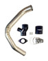 Torque Solution TS-SU-843-RW - 15-21 Subaru WRX Top Mount Charge Pipe - Titanium Brushed / Raw