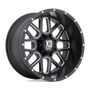 XD Wheels XD82089068918BC - 18X9 Satin Black Milled