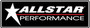 AllStar Performance ALL029 - Logo Sticker - Allstar Logo - 2 x 6 in - Black - Each