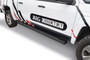 Big Country 3962401800 - Truck Accessories  - 6" WIDESIDER II Platinum Side Bars With Mounting Bracket Kit - Textured Black