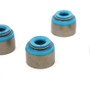 BLOX Racing BXPT-10450 - Racing Honda 5.5mm Valve Stem Seals Blue FKM - Set of 16 (Fits Both Intake & Exhaust)