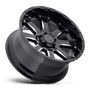 Black Rhino Wheels 2010SRA-38170B25 - Sierra 20X10 Gloss Black W/ Milled Spokes