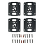 BuiltRight Industries 104104 - Boxlink Replacement Mounting Plates - 4pc Kit