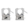 BuiltRight Industries 104002 - Riser Mount (Pair) - For 1" - 2.25" Clamps
