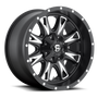 Fuel Wheels D51320909857 - Aluminum Wheels 20X9 Throttle D513 6 On 135/6 On 139.7 Black Milled 106.4 Bore 20 Offset Fuel Off Road Wheels