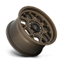 Fuel Wheels D67117908450 - Aluminum Wheels 17X9 Tech D671 6 On 139.7 Matte Bronze 106.1 Bore 1 Offset Fuel Off Road Wheels