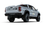 Rally Armor MF141-BLK-WH - 23-25 Chevy Colorado ZR2 Black Mud Flap - White Logo
