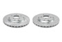 PowerStop JBR1918XPR - Power Stop 21-23 Acura TLX Front Drilled & Slotted Rotor - Pair
