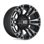 XD Wheels XD85129080400 - Xd851 Monster 3 20X9 Satin Black W/ Gray Tint