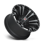 XD Wheels XD85129080400 - Xd851 Monster 3 20X9 Satin Black W/ Gray Tint