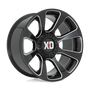 XD Wheels XD85429067318 - Xd854 Reactor 20X9 Gloss Black Milled