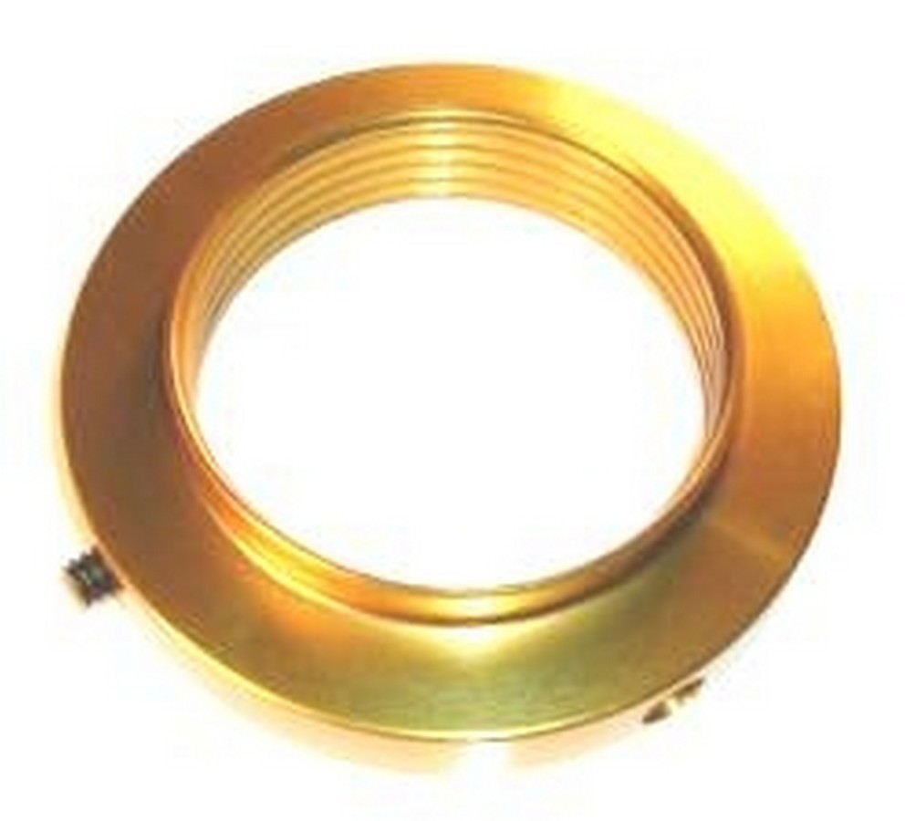 A-1 Products A1-12460 - Coil-Over Adjuster Nut - 2.5 in ID Spring - Aluminum - Gold Anodized - Universal - Each