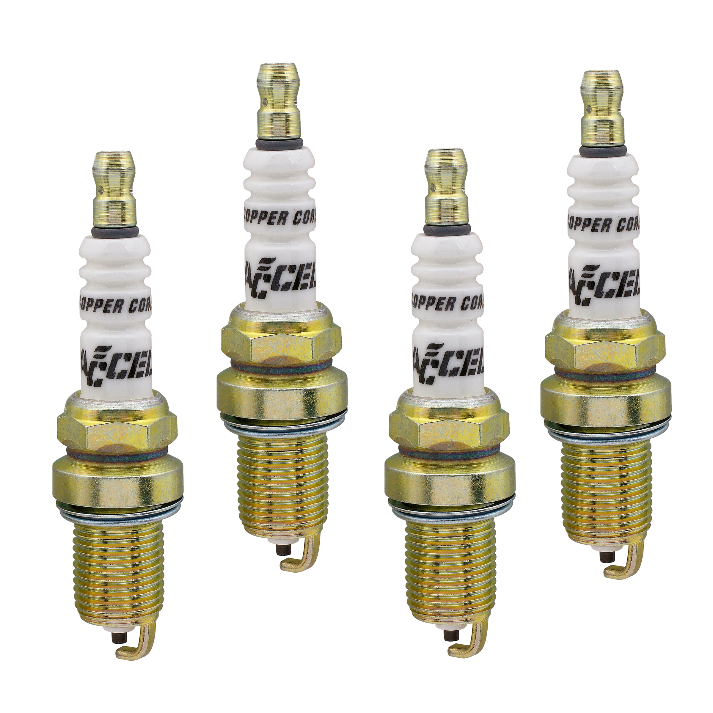 ACCEL 0786-4 - U-Groove Resistor Spark Plug