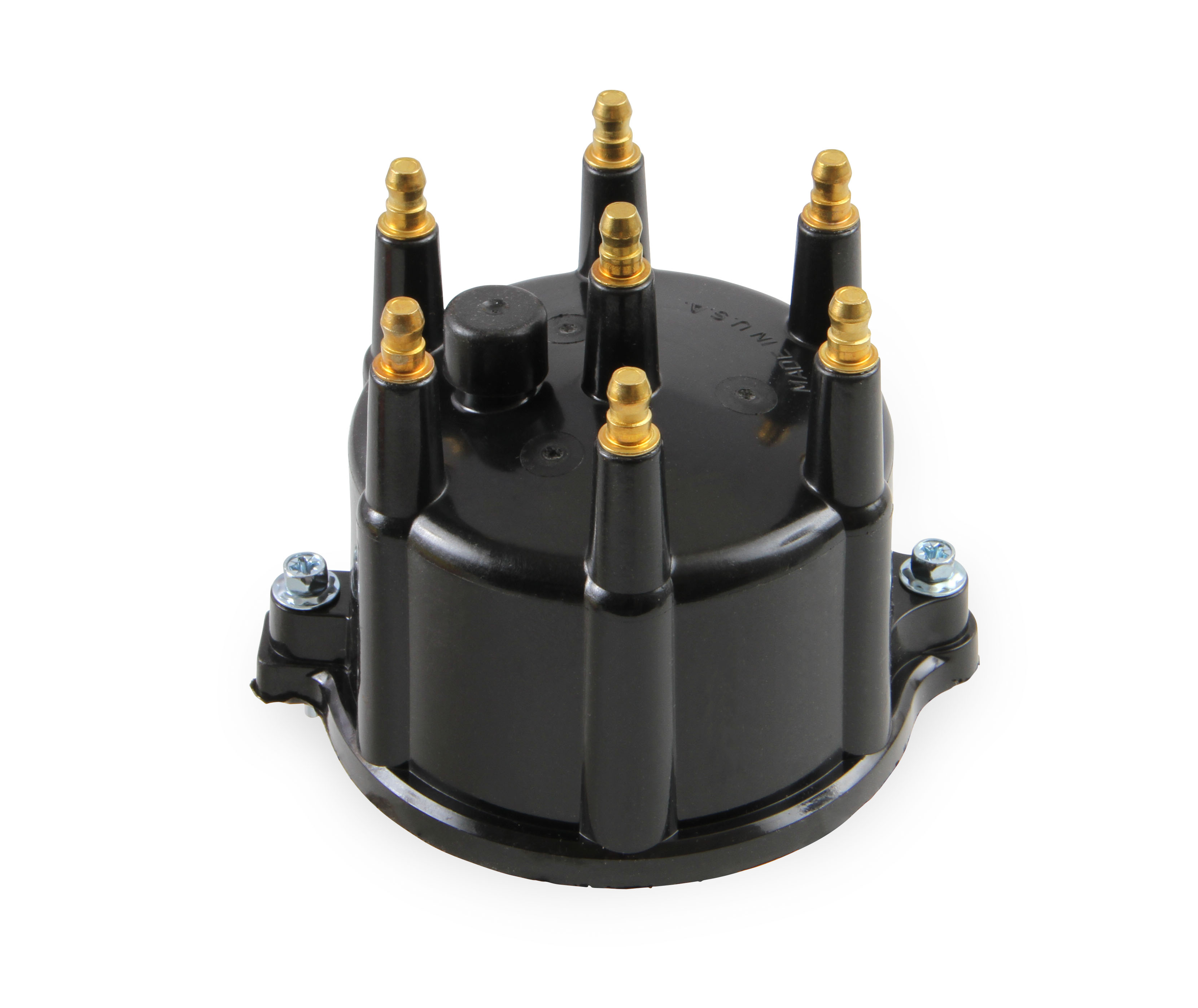 ACCEL 120330 - Distributor Cap - Jeep 4.0L - Male - HEI Style - Black