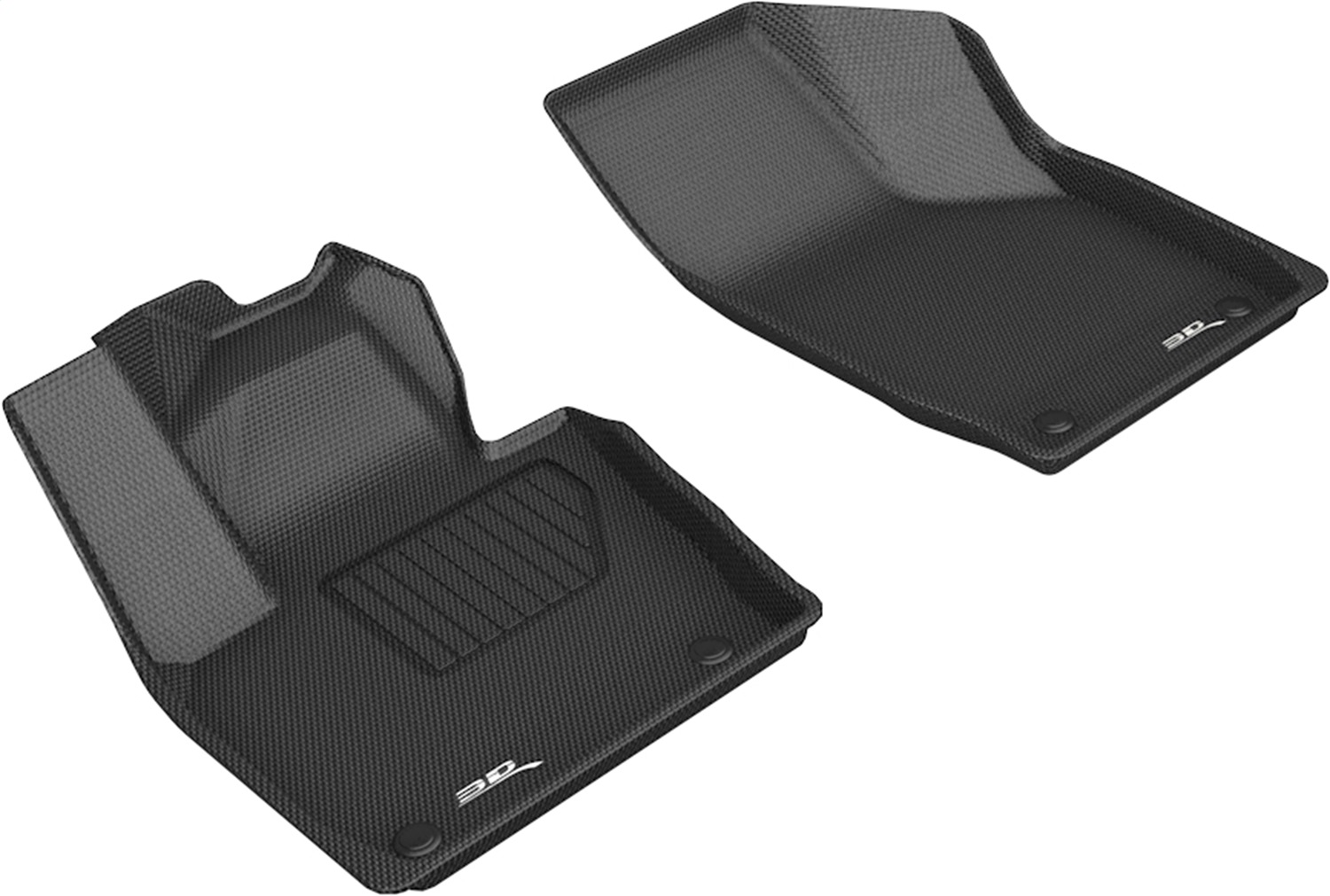 3D MAXpider L1AD03911509 - 2015-2018 Audi Q3 Kagu 1st Row Floormat - Black