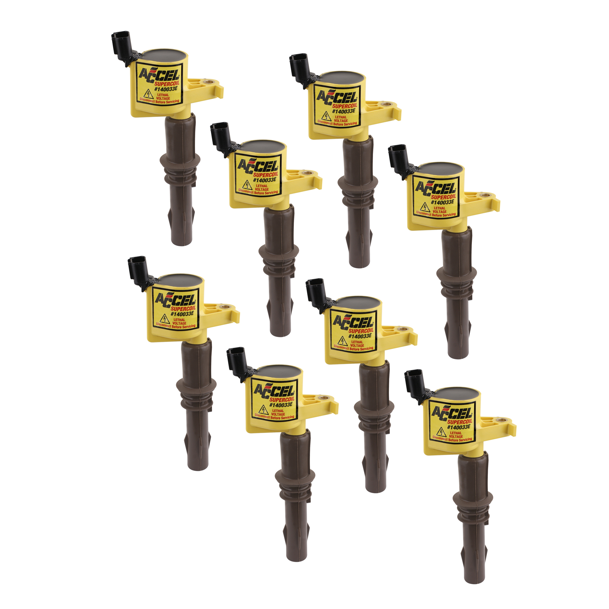 ACCEL 140033E-8 - SuperCoil Direct Ignition Coil Set