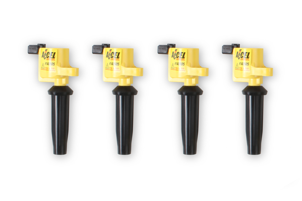 ACCEL 140505-4 - SuperCoil Direct Ignition Coil Set ACCEL 140505-4 - SuperCoil Direct Ignition Coil Set
