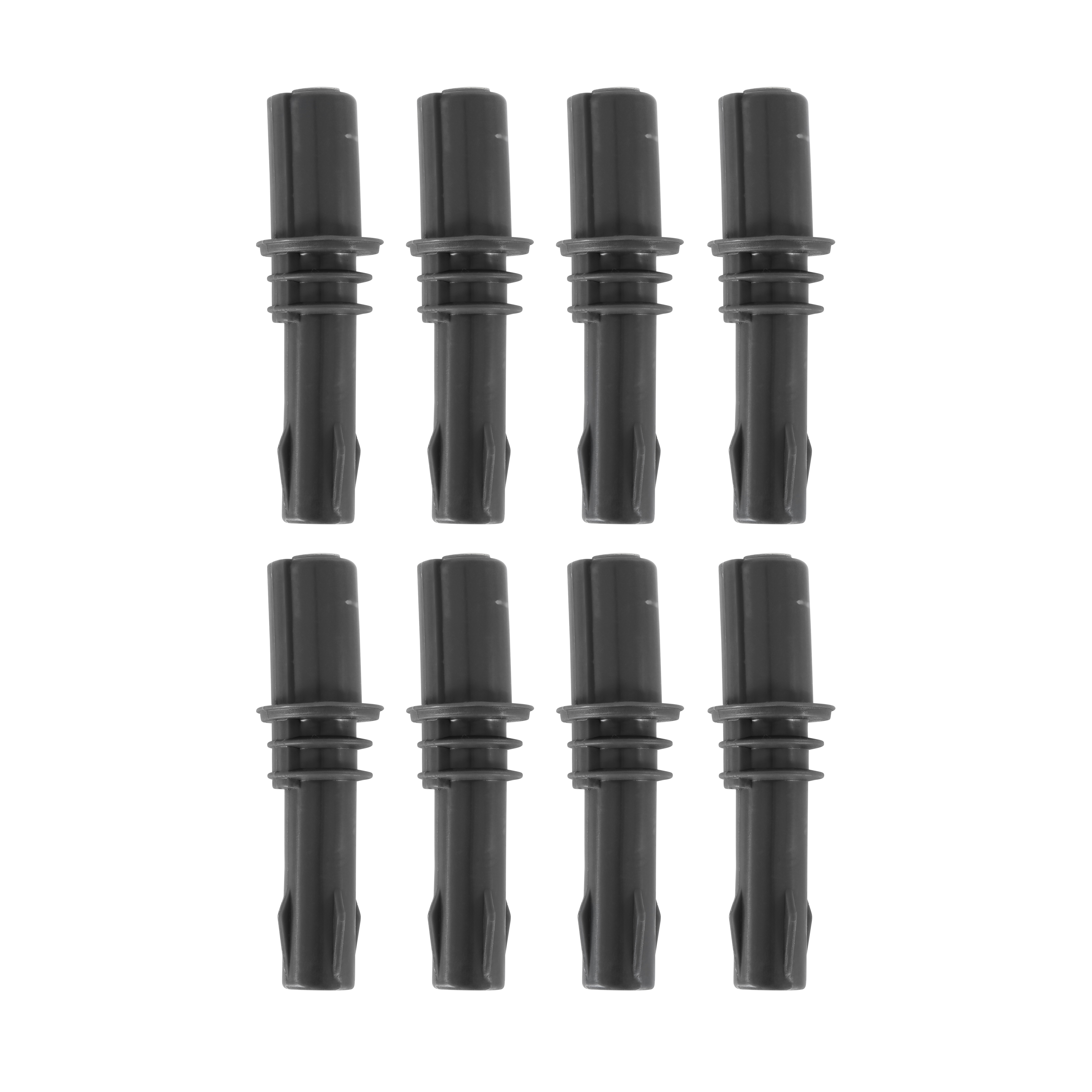 ACCEL 170033 - High Performance Ignition Coil boots 2004-2008.5 Ford 3-valve- 8-Pack - Black