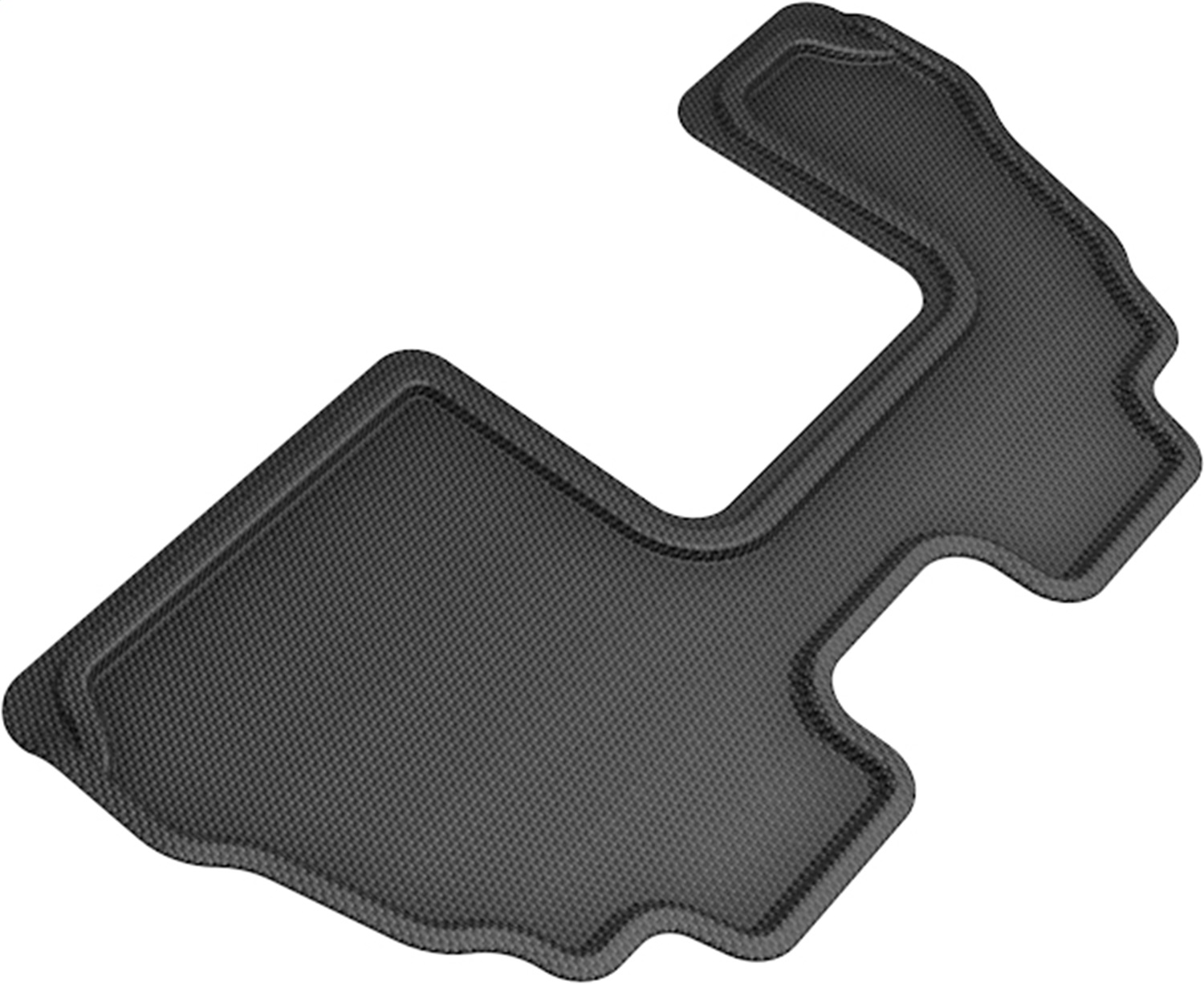 3D MAXpider L1BM05131509 - 2007-2013 BMW X5 E70 Kagu 3rd Row Floormats - Black