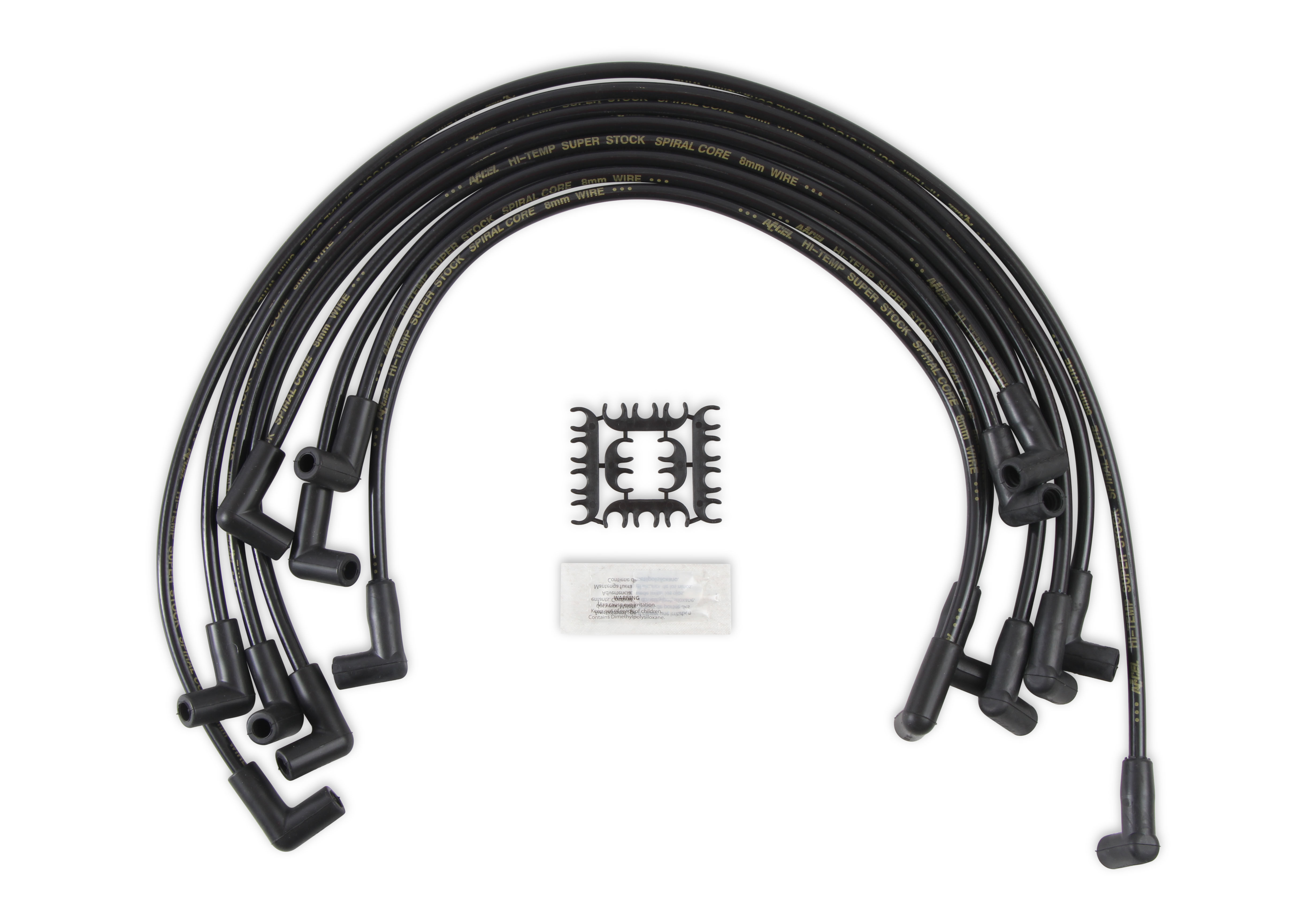 ACCEL 5048K - Custom Fit Super Stock Spiral Spark Plug Wire Set