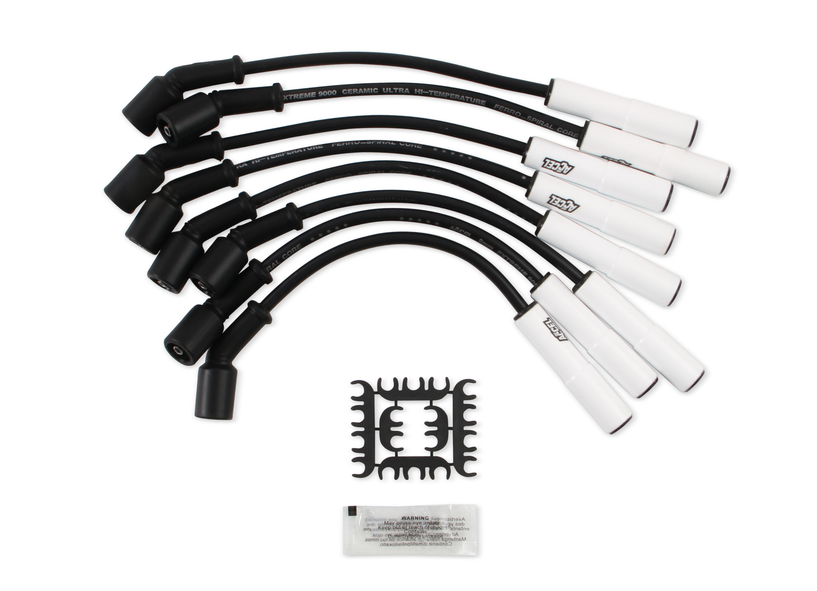 ACCEL 9059C - Extreme 9000 Ceramic Boot Spark Plug Wire Set
