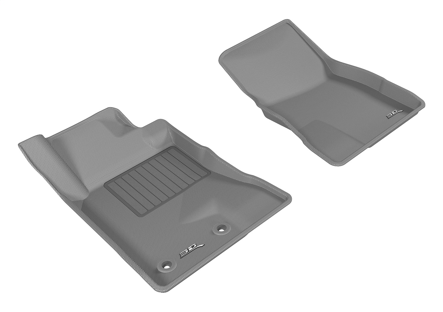 3D MAXpider L1FR08511501 - 2015-2020 Ford Mustang Kagu 1st Row Floormat - Gray 3D MAXpider L1FR08511501 - 2015-2020 Ford Mustang Kagu 1st Row Floormat - Gray