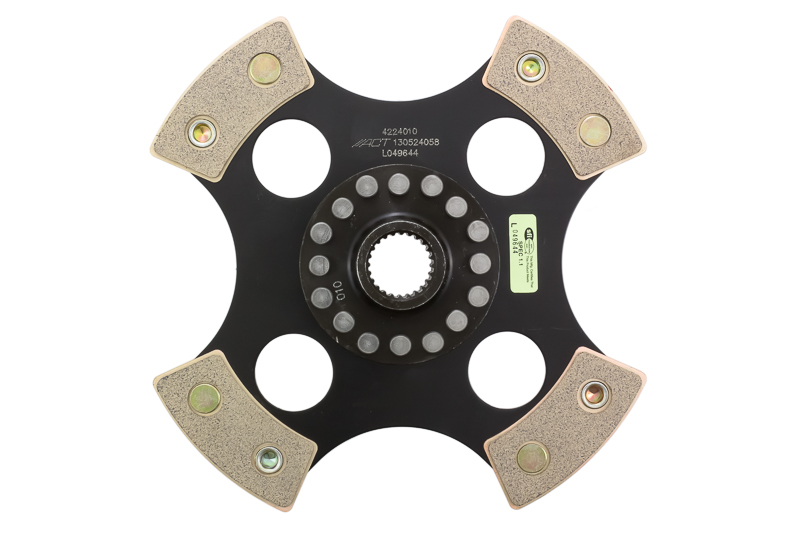ACT 4224010 - 1997 Acura CL 4 Pad Rigid Race Disc ACT 4224010 - 1997 Acura CL 4 Pad Rigid Race Disc