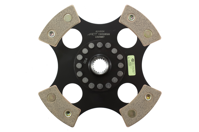 ACT 4214004 - 1993 Hyundai Elantra 4 Pad Rigid Race Disc