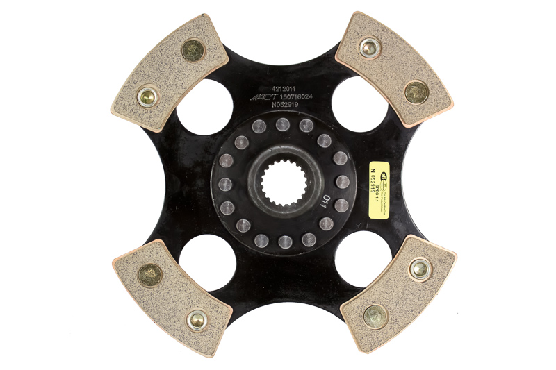 ACT 4212011 - 1986 Honda Accord 4 Pad Rigid Race Disc ACT 4212011 - 1986 Honda Accord 4 Pad Rigid Race Disc