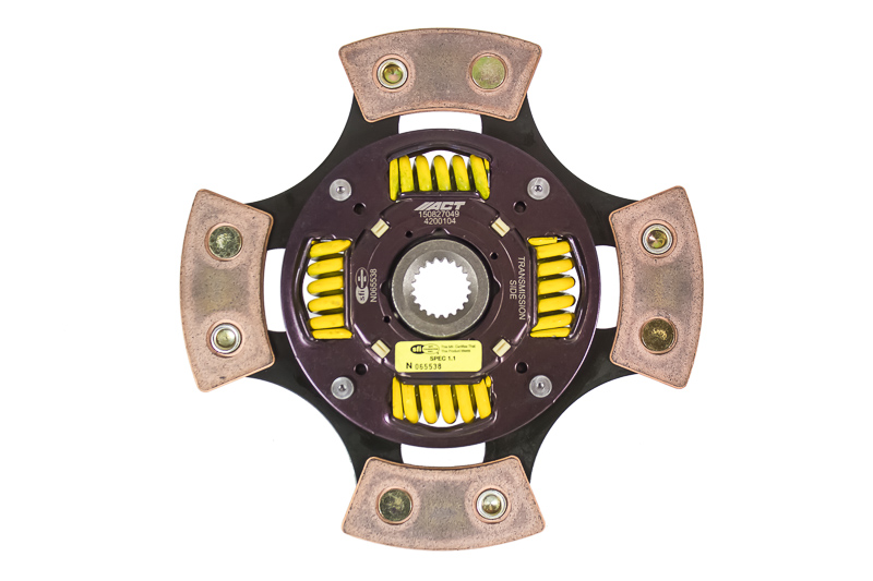 ACT 4200104 - 1993 Hyundai Elantra 4 Pad Sprung Race Disc