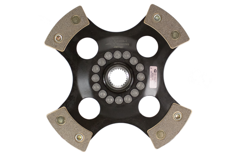 ACT 4240008-1 - 1999 Porsche 911 4 Pad Rigid Race Disc ACT 4240008-1 - 1999 Porsche 911 4 Pad Rigid Race Disc