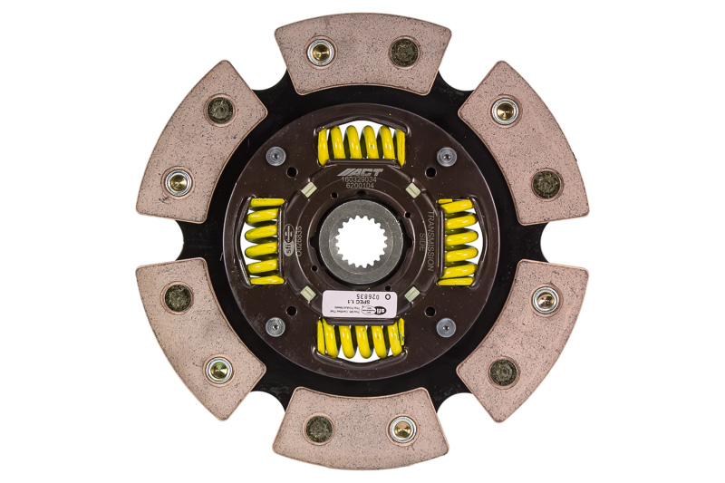 ACT 6200104 - 1993 Hyundai Elantra 6 Pad Sprung Race Disc ACT 6200104 - 1993 Hyundai Elantra 6 Pad Sprung Race Disc