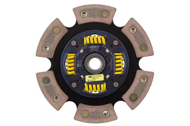 ACT 6214104 - 1993 Hyundai Elantra 6 Pad Sprung Race Disc ACT 6214104 - 1993 Hyundai Elantra 6 Pad Sprung Race Disc