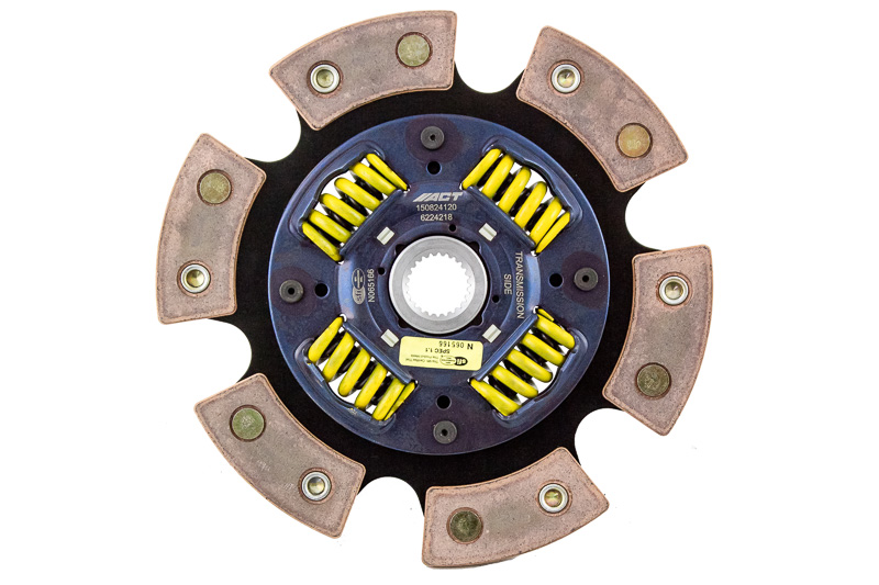 ACT 6224218 - 1994 Subaru Impreza 6 Pad Sprung Race Disc