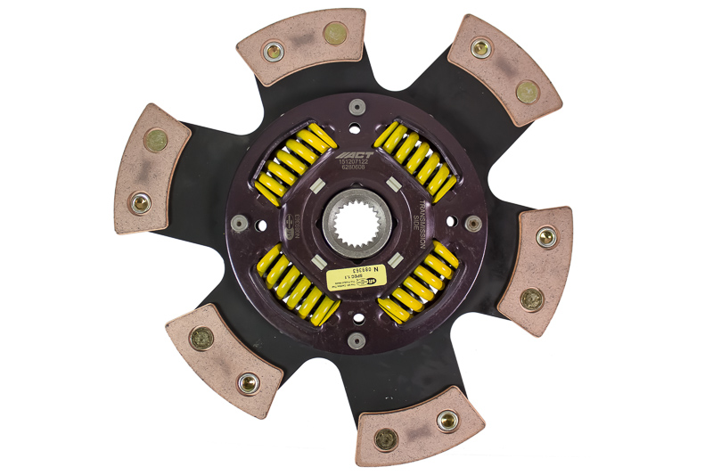 ACT 6280608 - 2011 Ford Mustang 6 Pad Sprung Race Disc