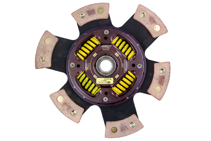 ACT 6280308 - 2011 Ford Mustang 6 Pad Sprung Race Disc