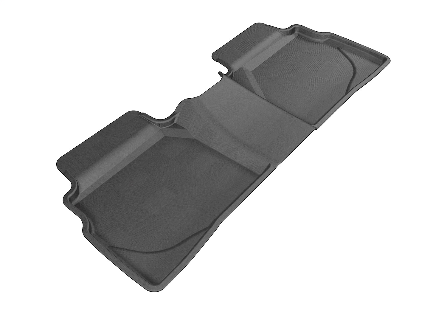 3D MAXpider L1HY03821509 - 2011-2014 Hyundai Sonata/2015 Sonata Hybrid Kagu 2nd Row Floormats - Black
