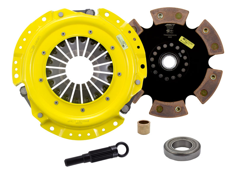 ACT NX1-XTR6 - 1989 Nissan 240SX XT/Race Rigid 6 Pad Clutch Kit
