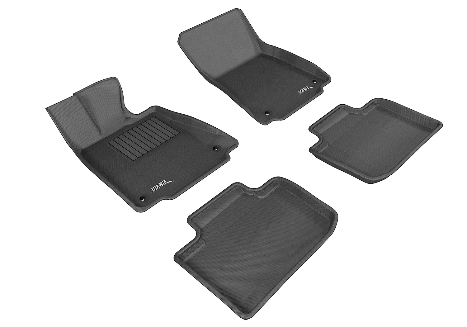 3D MAXpider L1LX03401509 - 2014-2020 Lexus IS Kagu 1st & 2nd Row Floormats - Black 3D MAXpider L1LX03401509 - 2014-2020 Lexus IS Kagu 1st & 2nd Row Floormats - Black