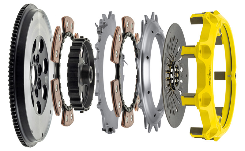 ACT T2R-M07 - EVO 10 5-Spd Only Mod Twin XT Race Kit Unsprung Hub Torque Cap 1120ft/lbs Not For Street Use