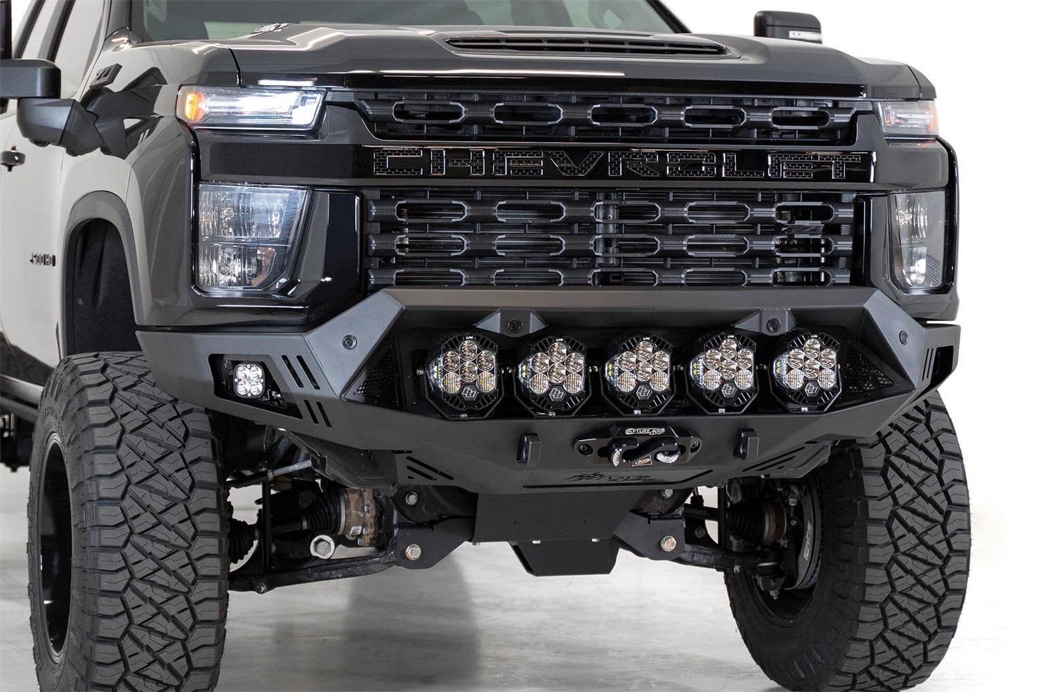 Addictive Desert Designs F270043500103 - 2020 Chevy Silverado 2500 Bomber HD Front Bumper Addictive Desert Designs F270043500103 - 2020 Chevy Silverado 2500 Bomber HD Front Bumper